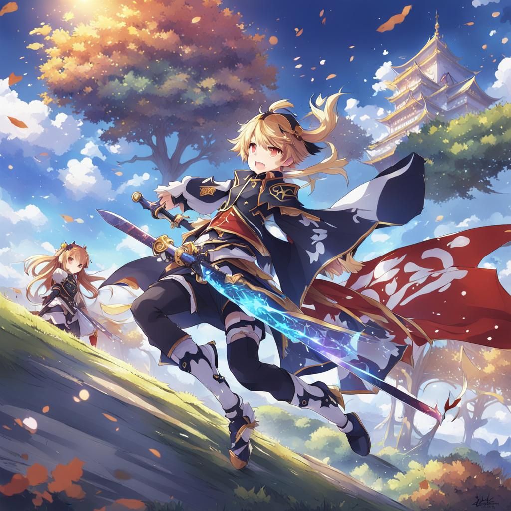 Genshin Impact Anime Key Visual Fan Art