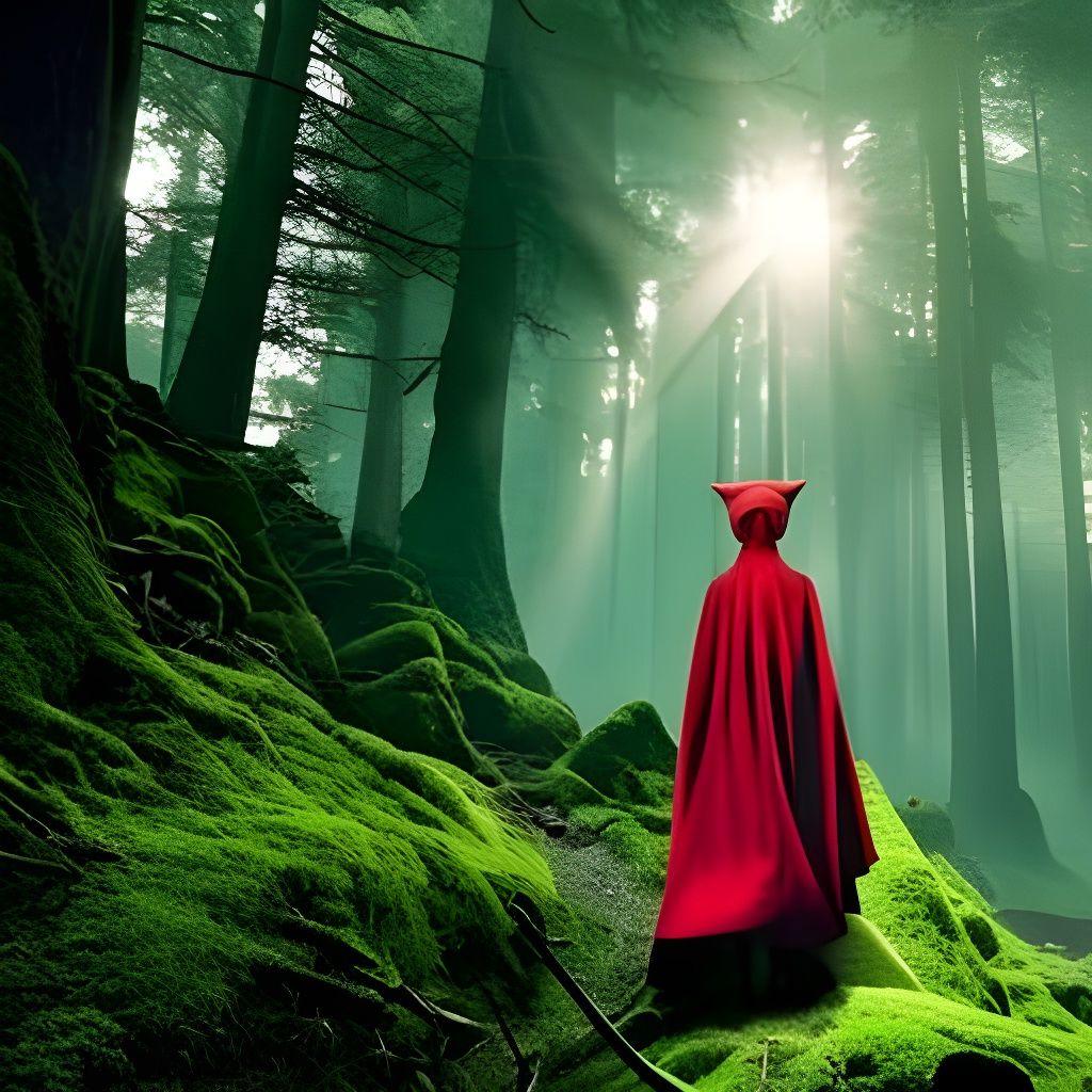 Vampire Red Riding Hood Album Cover Art