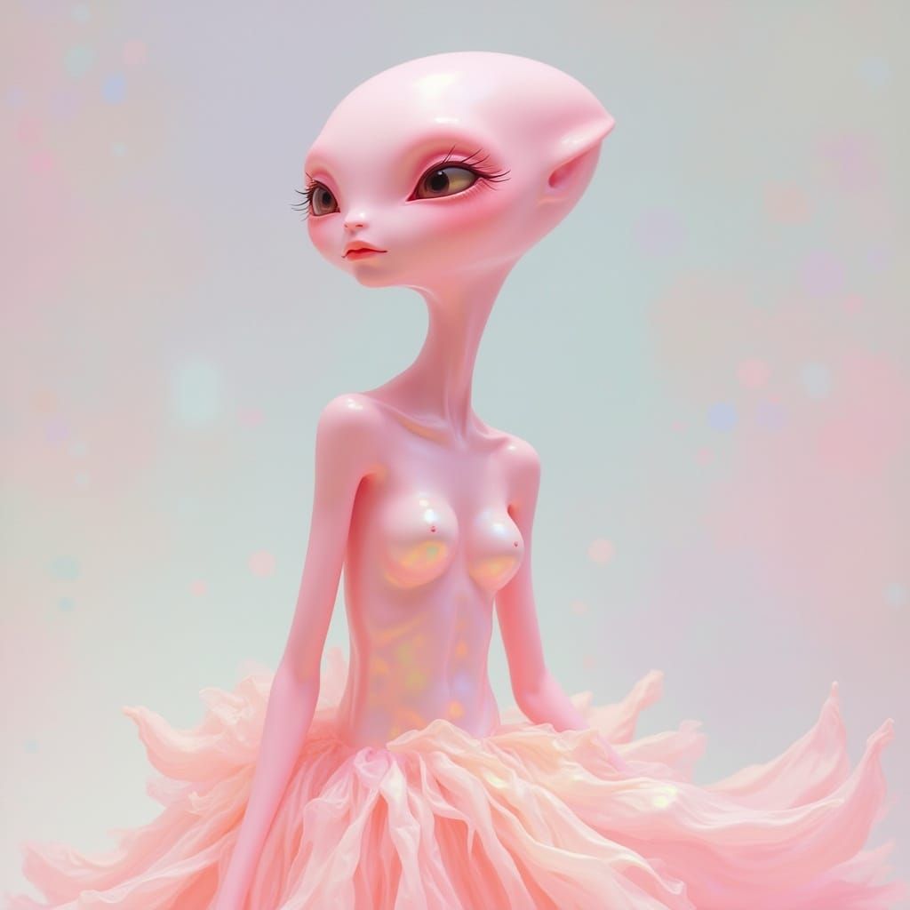 Lunara of the Venusian Race from planet Venus