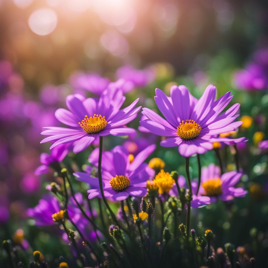 Elegant Floral Photography with Bokeh Effect