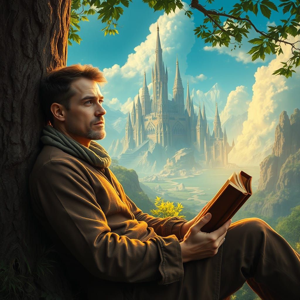 A Man Lost in a Fantastical World of Adventure