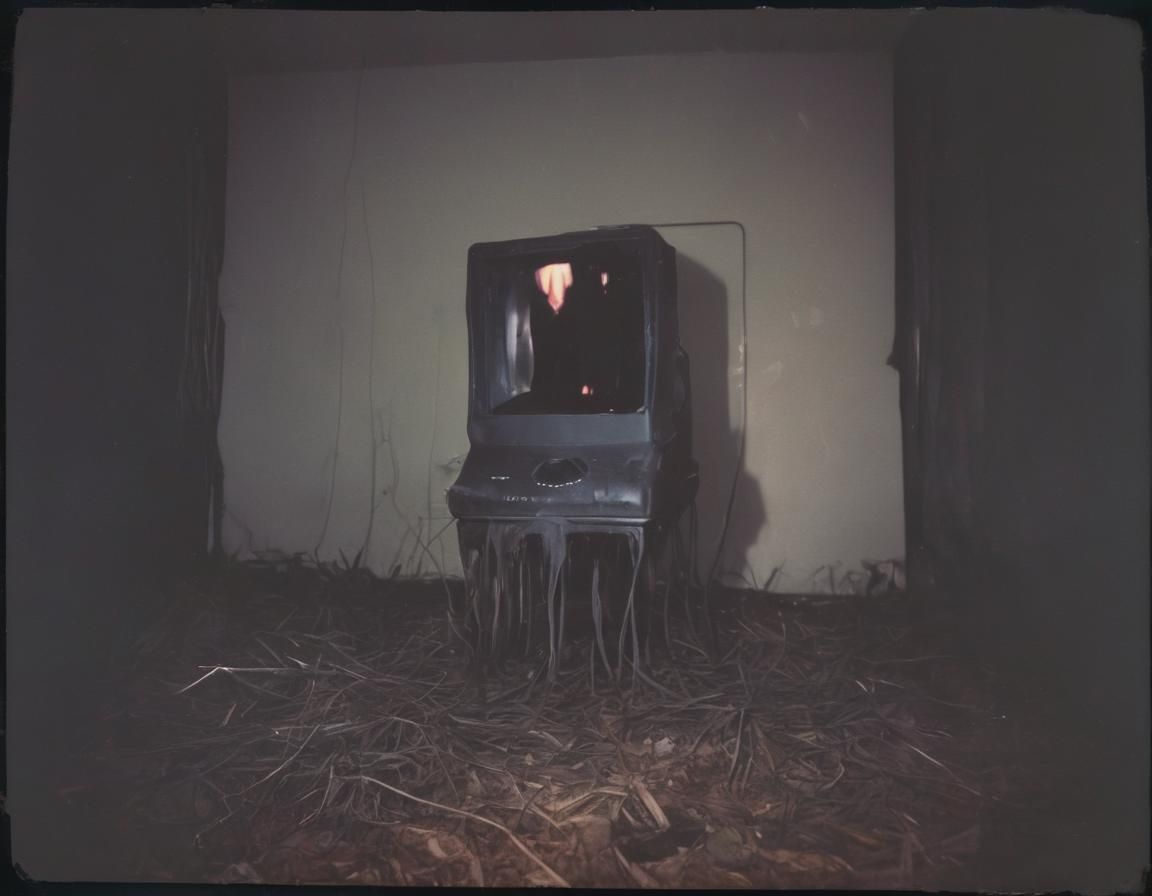 Creepy Spectra Long Exposure Polaroid