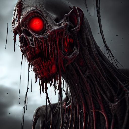 Creepy Horror in Hyperrealistic Style