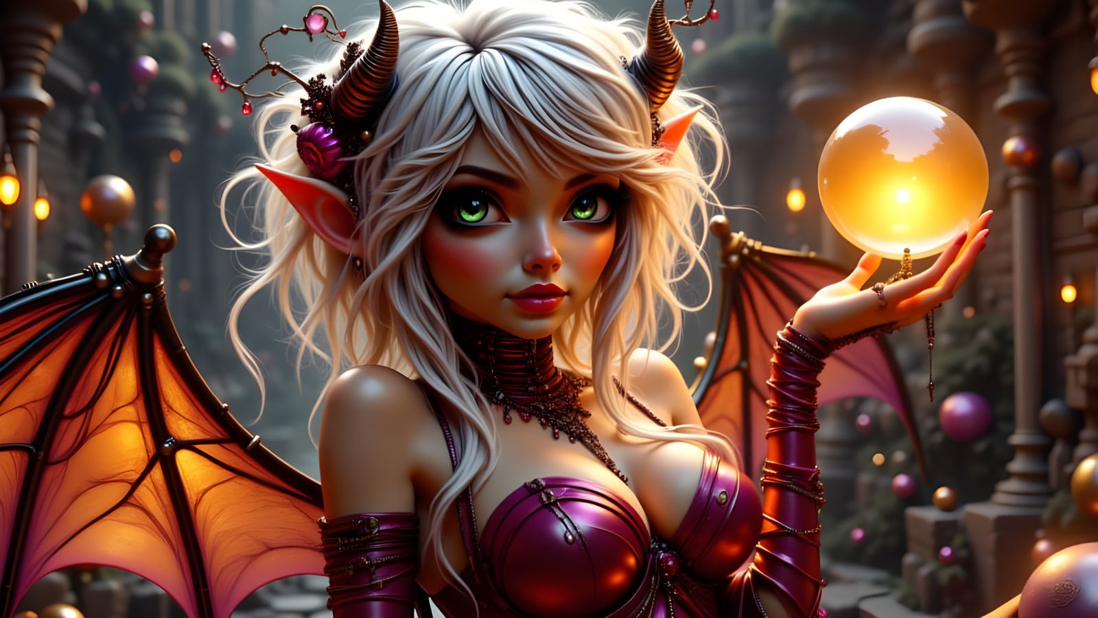 Seductive Devil Pixie Babe ~ Test...