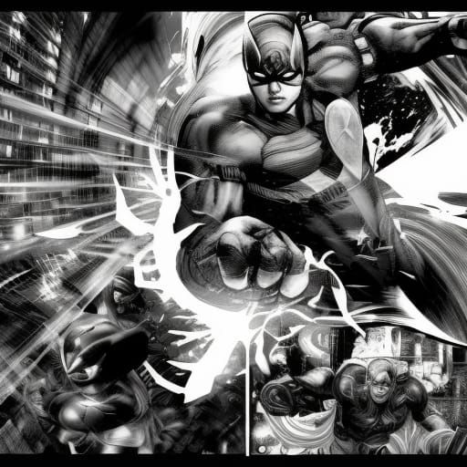 Marvel Comic Page in Jim Lee Style