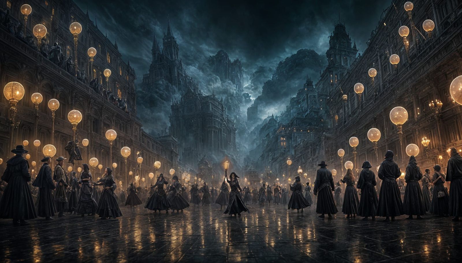 Epic Cinematic Night Festival Dance