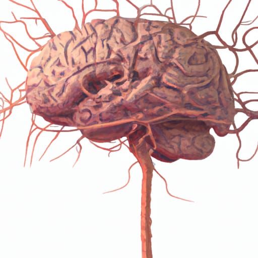 Detailed Human Brain With Synapses and Neurons