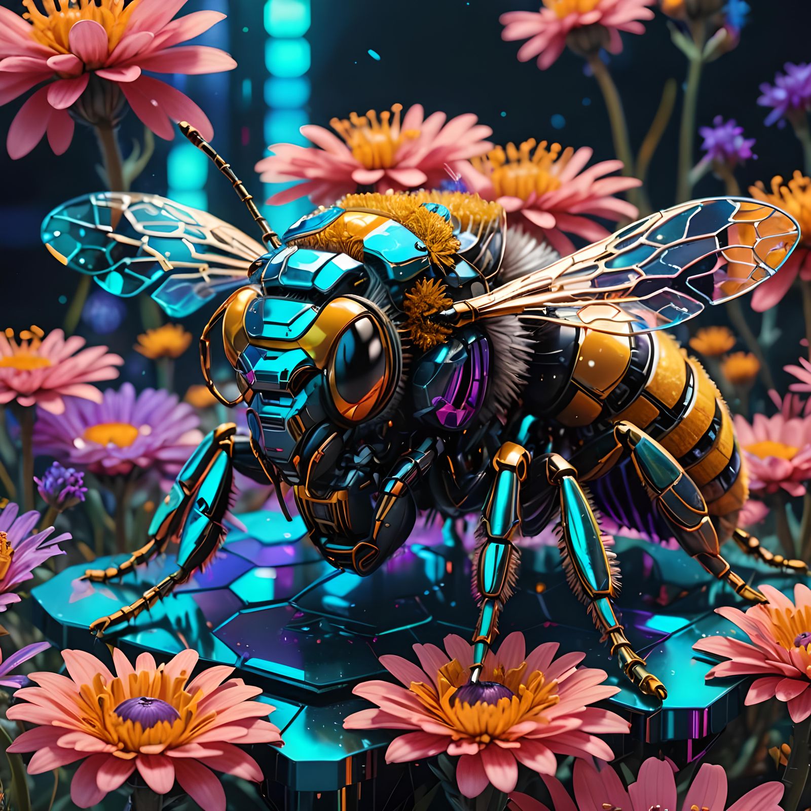 Cyborg impollinators