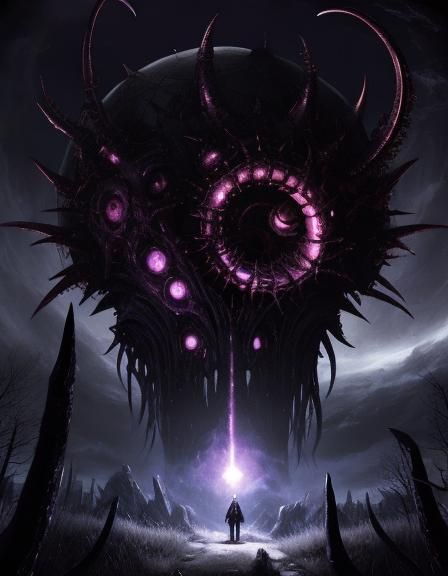 Eldritch Scene Generated by AI