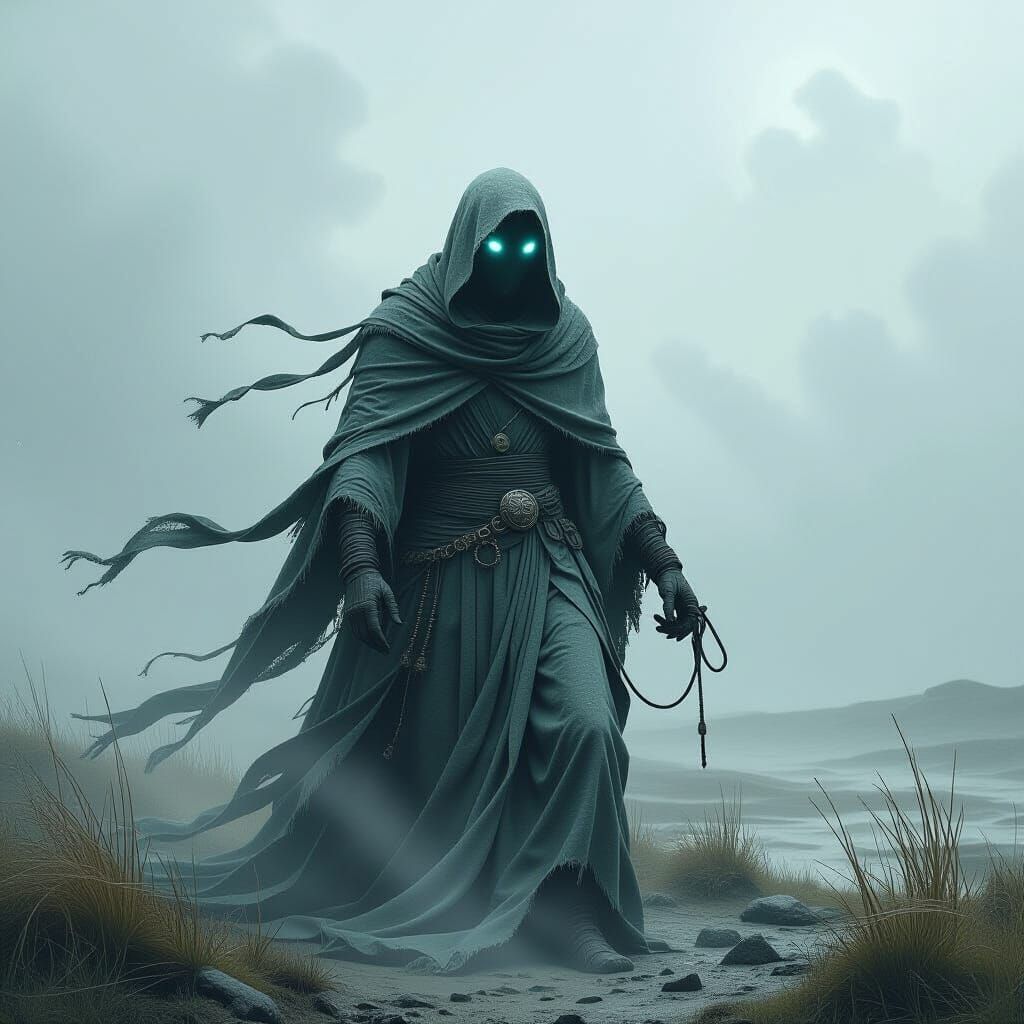 Dystopian Figure Harnesses Synergy Power