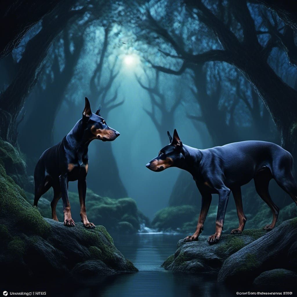 <lora:atos:1.0> Gray wolf with sea blue eyes looking into a ...