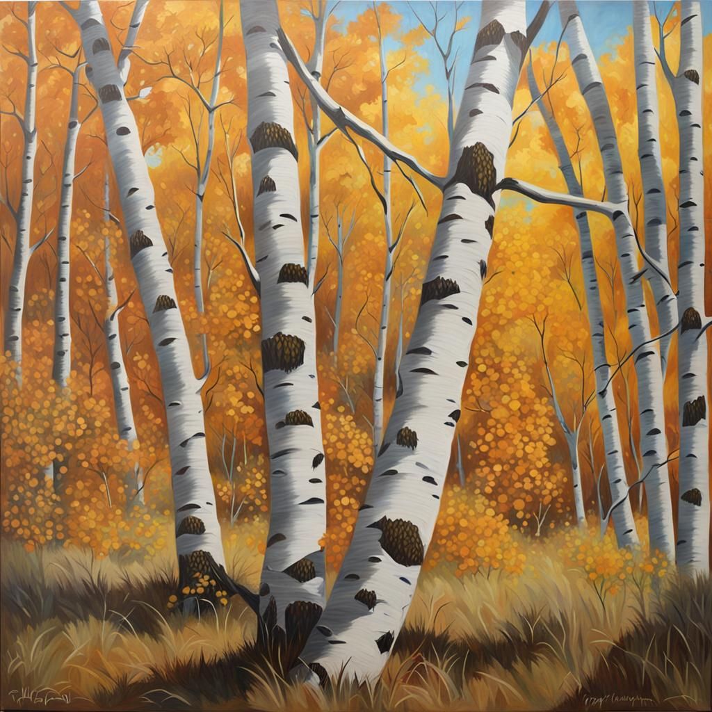Hyperrealistic Oil Painting of Porcupine in Autumn Forest