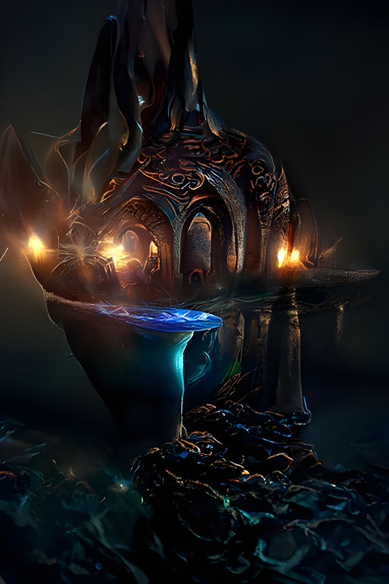 Mystical Vessel in Arcane Undercity: Dark Fantasy