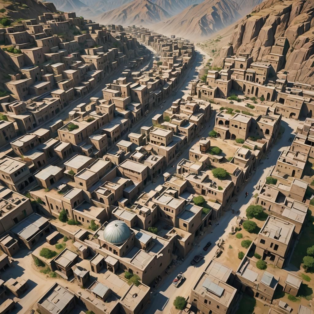Afghanistan: Stunning 3D Anime Art