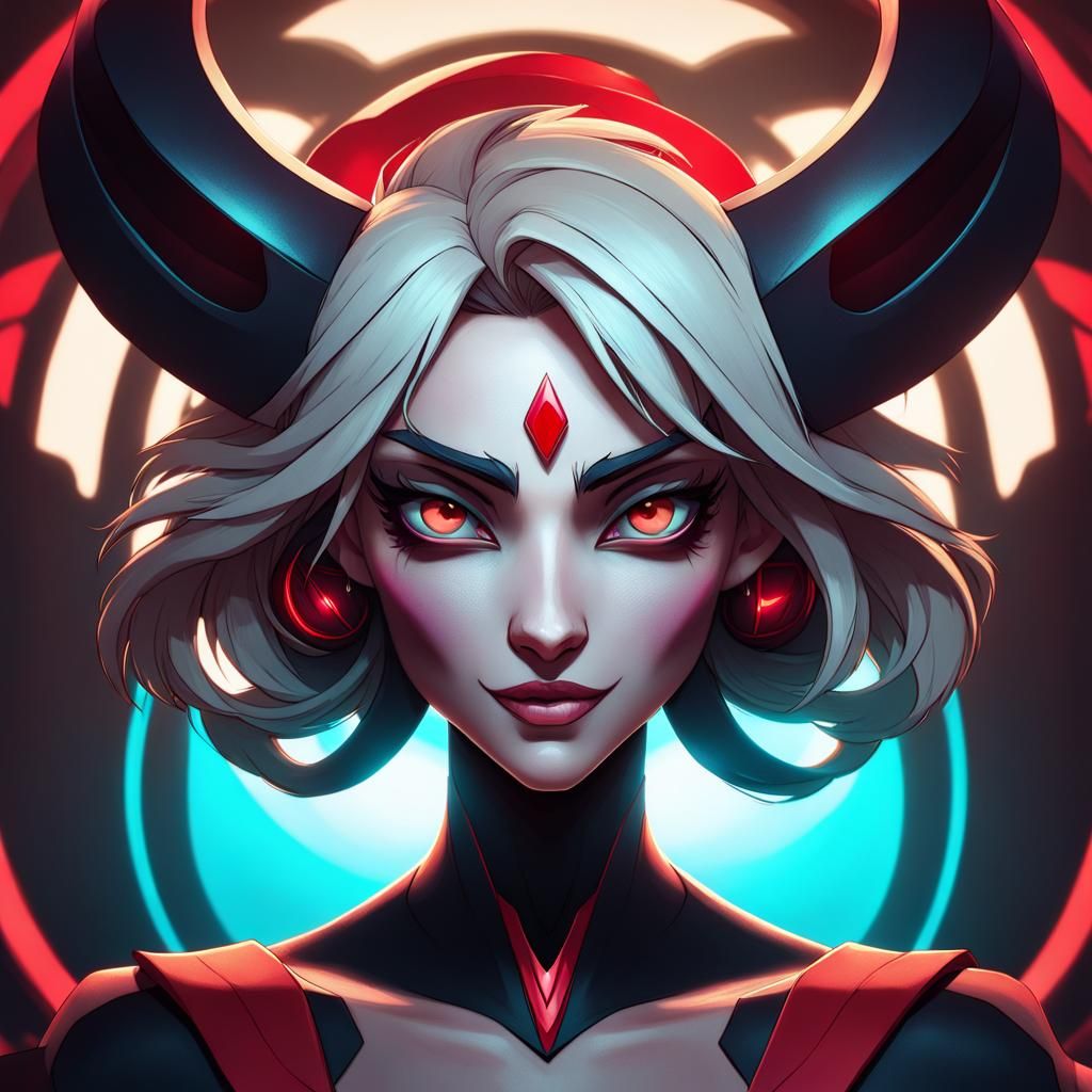 Hazbin Hotel Character Portrait in 8K Resolution