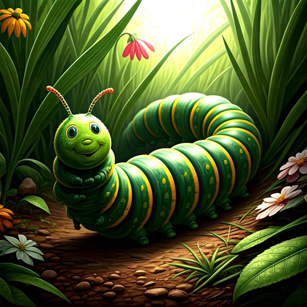 Excited Caterpillar