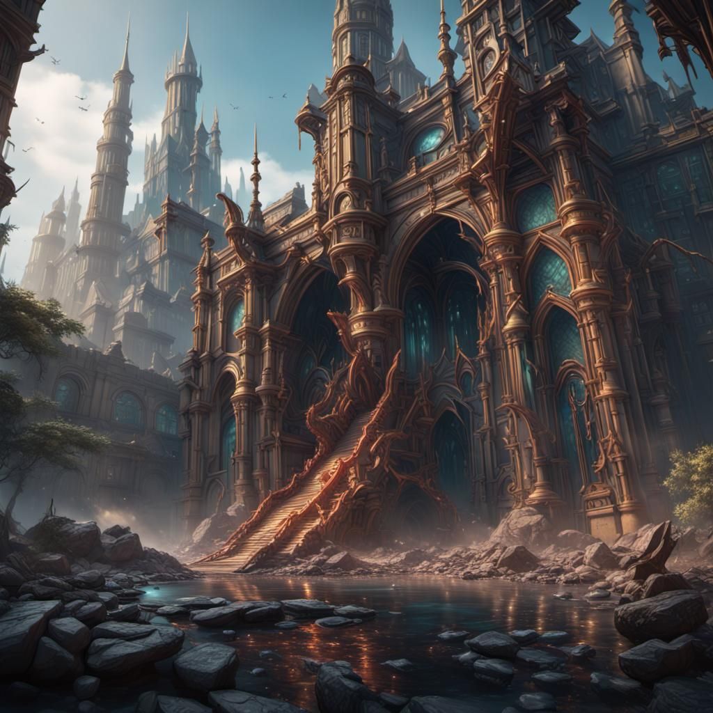 Detailed Superhero Concept Art in Deep Color