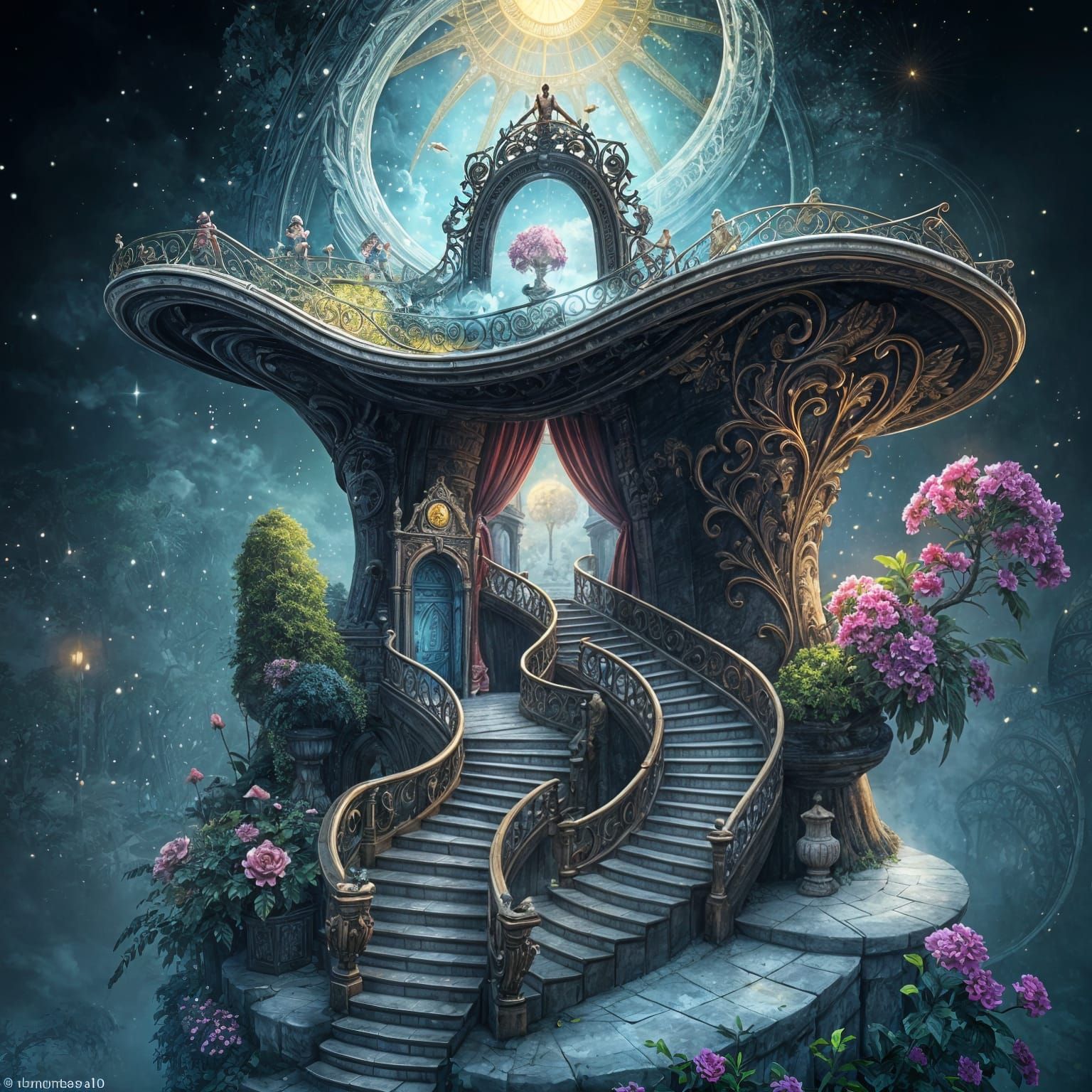 Magical Top Hat Portal to Amazing World