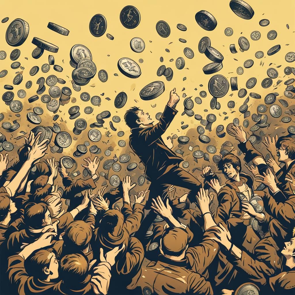 Coin Shower: A Burst of Opportunity