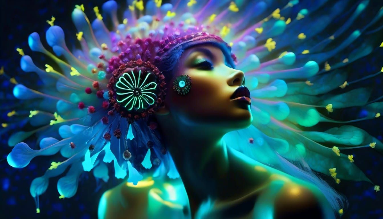 Dandelion Wish in Surreal Fantasy Style