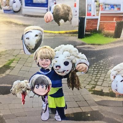 Decapitated Sheep's Head