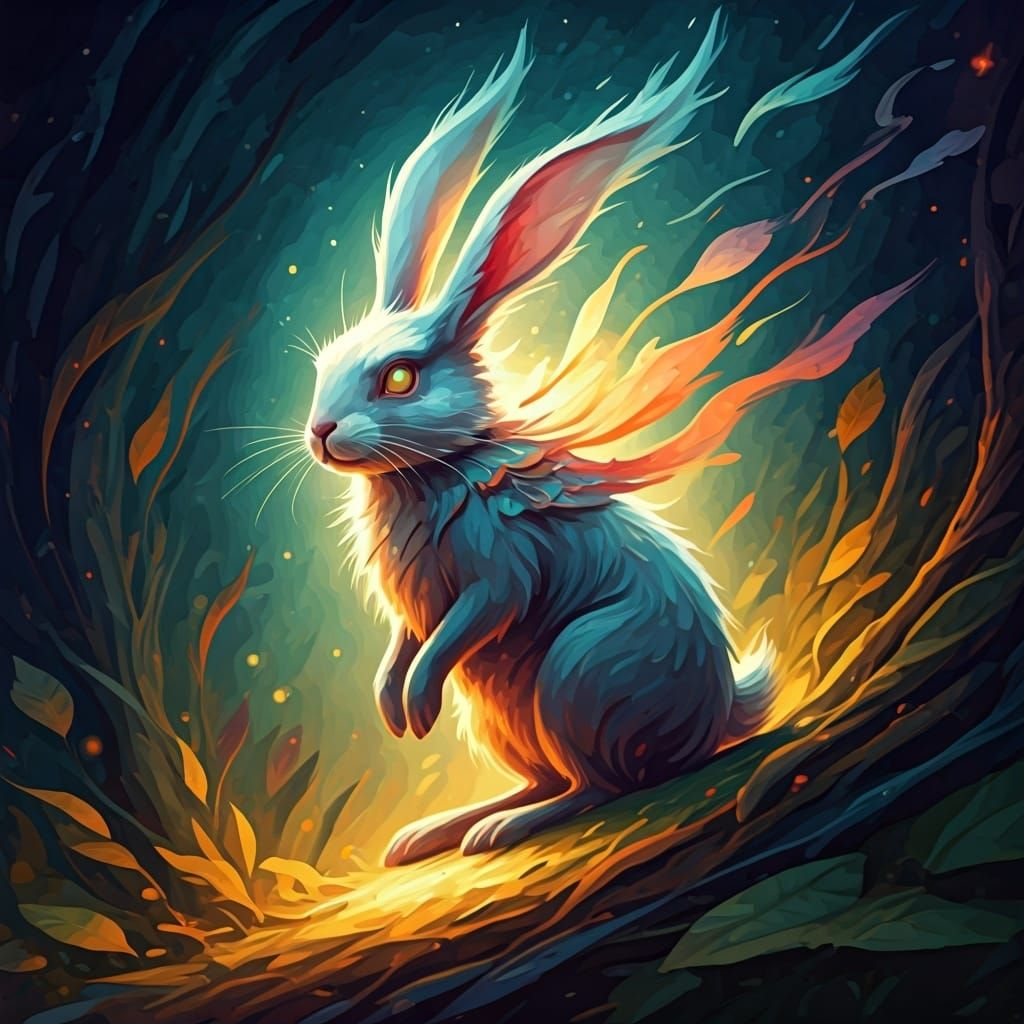 The Jiibayaabooz is a Spirit Rabbit in Ojibwe mythology and ...