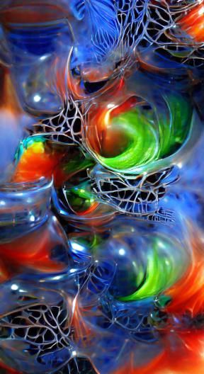 Ocean Fire Bubble Vortex