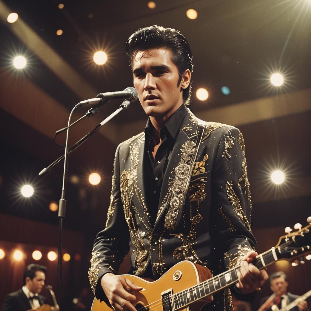 Rhinestone Rockstar at Grand Ole Opry, Retro Glamour