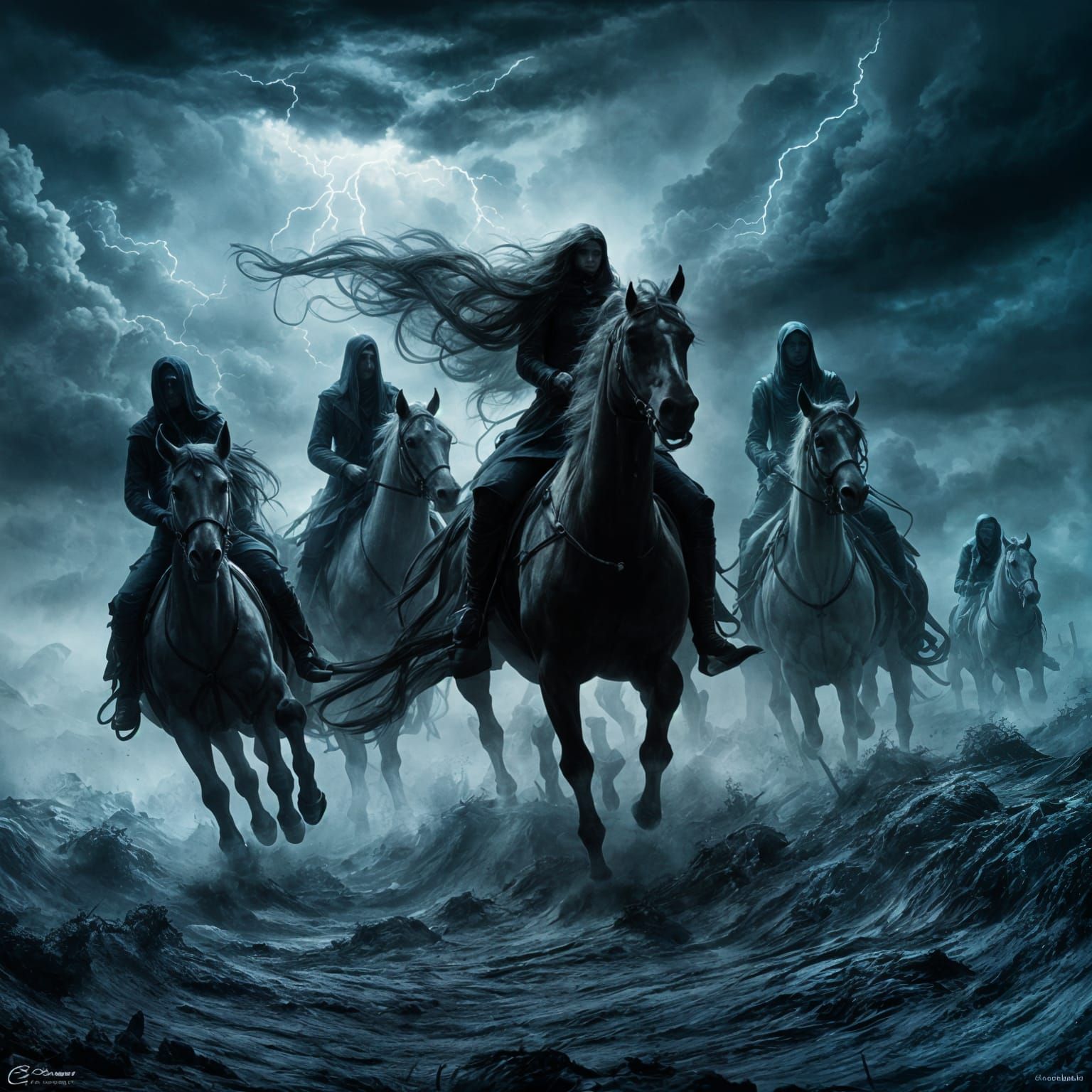 Ghost Riders in the Sky: A Gothic Horror Vision