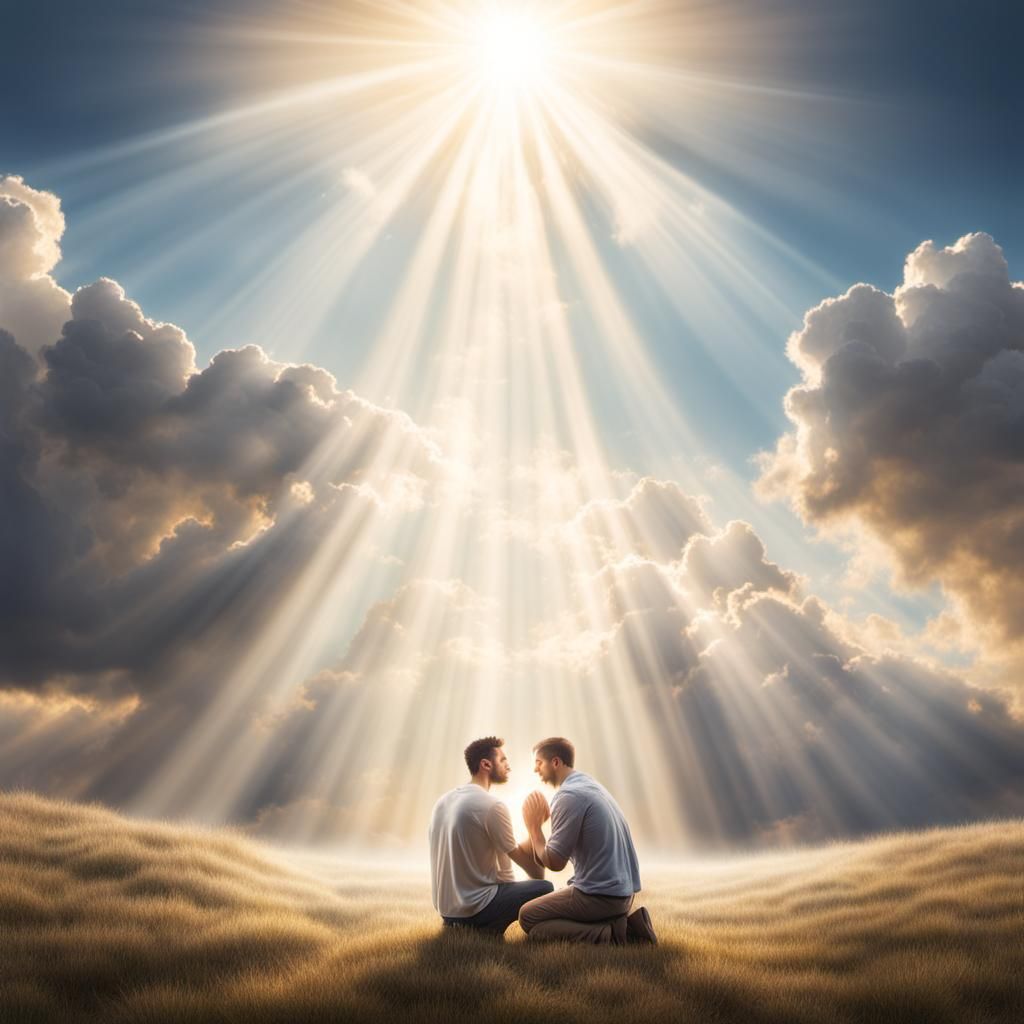 Prayer with a friend