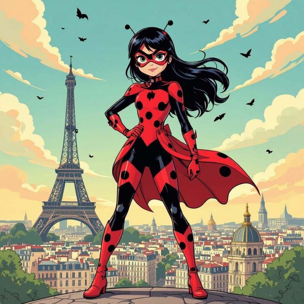Miraculous Ladybug: Anime-Style Parisian Superhero