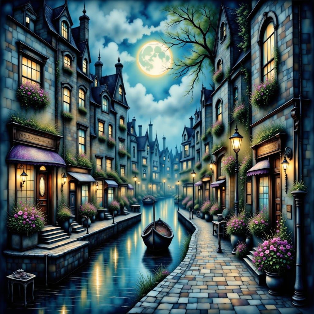 Divine Flux: Ethereal and Surreal Dreamscape