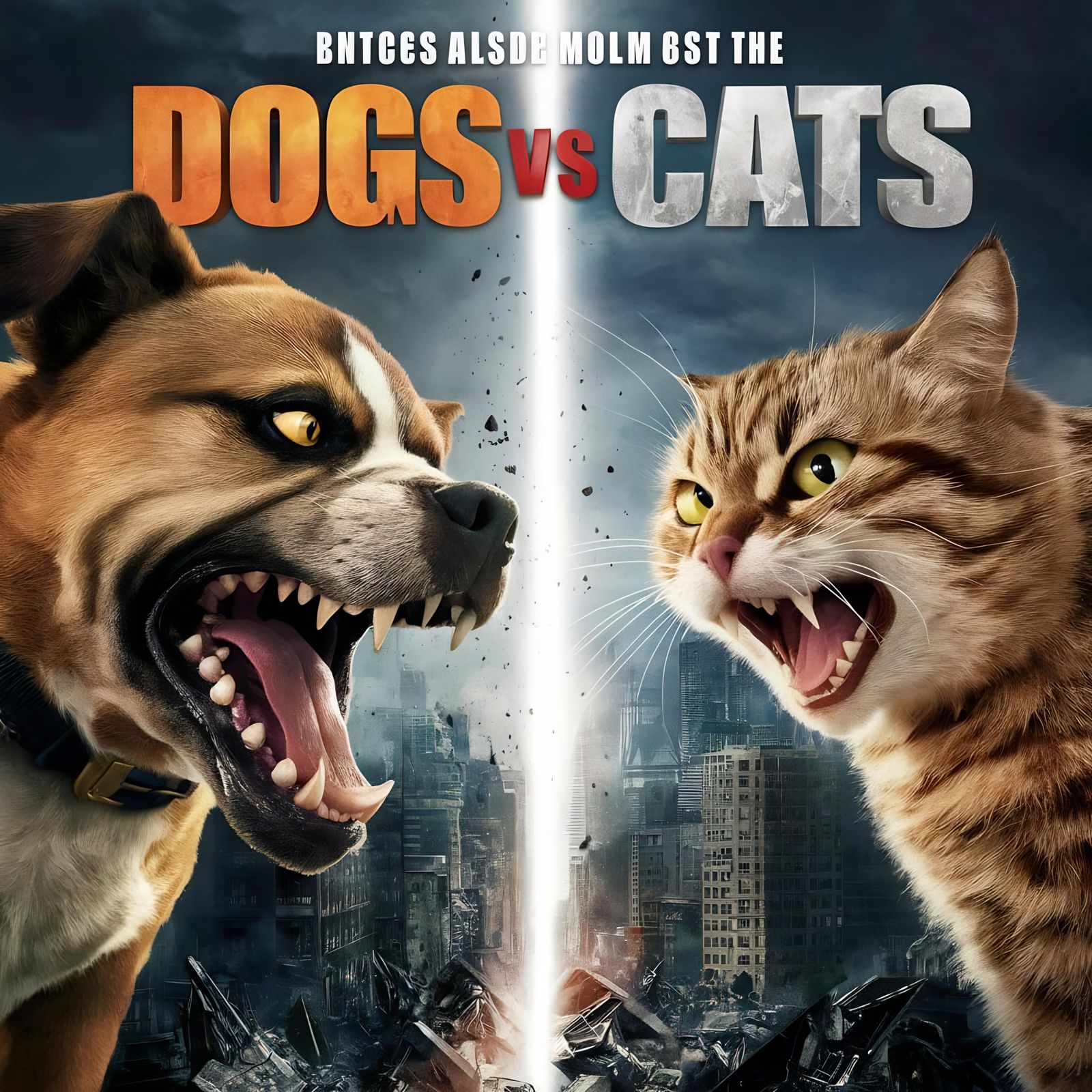 Dogs vs. Cats: Epic Battle Movie Poster