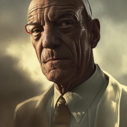 Hector Salamanca Dark Fantasy Portrait in 8K