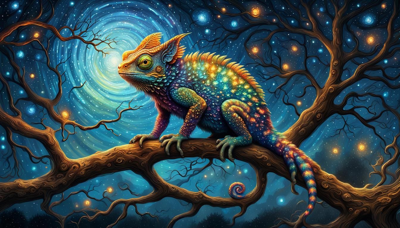 A very cute art by cameron gray epic poster, a beautiful mys...