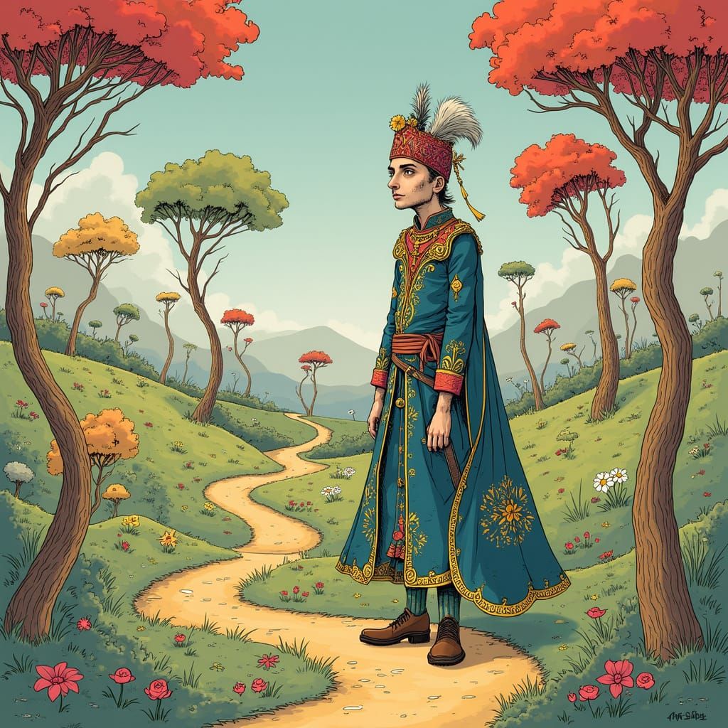 Khan Noonien Singh as Dr. Seuss Illustration