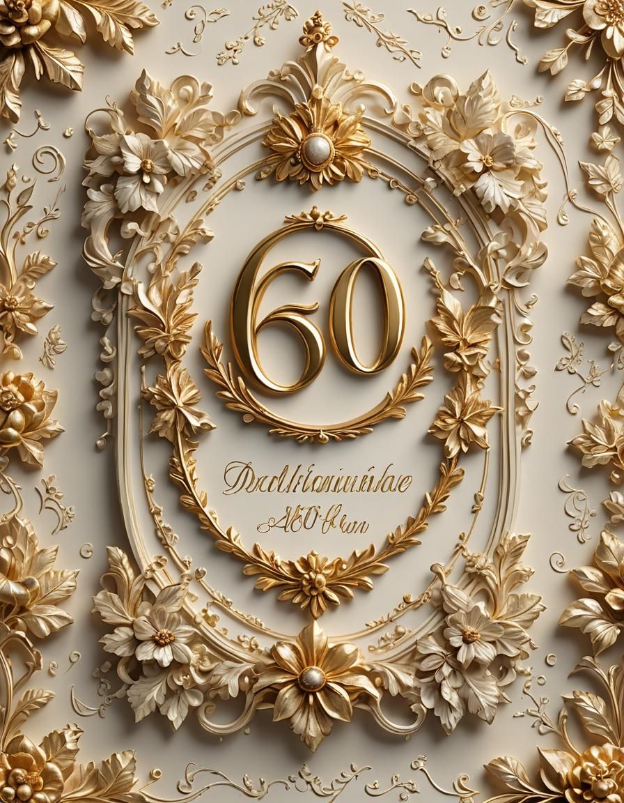 Baroque Marriage Certificate with Golden Seal