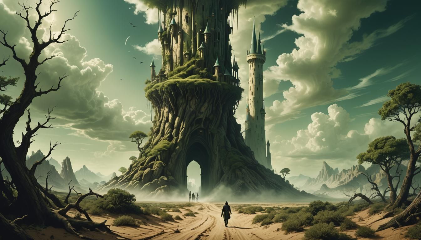 Magical Portal Connects Desert to Enchanted Forest