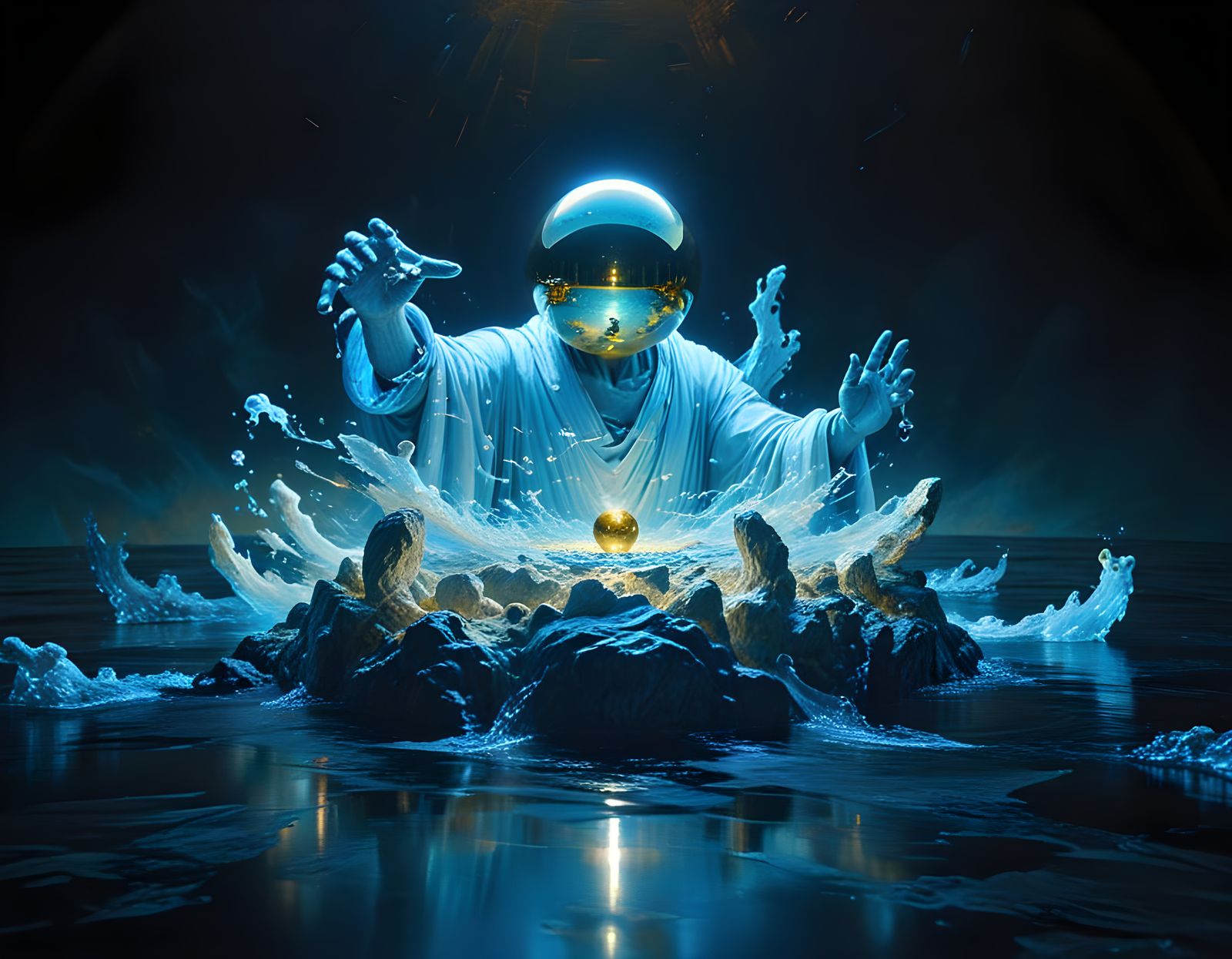 Golden Sphere: Fusion of Life and Death, Time and Space