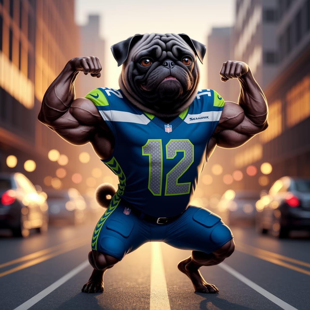 Go Hawks! Beat the Rams!