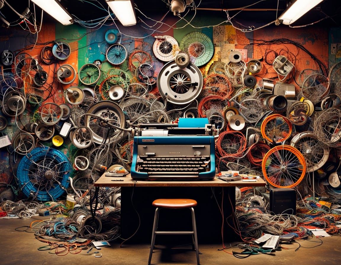 Lost objects finding a tangled new life.