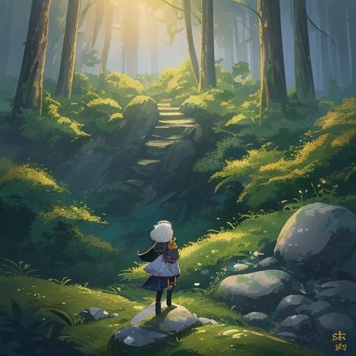 Anime style character