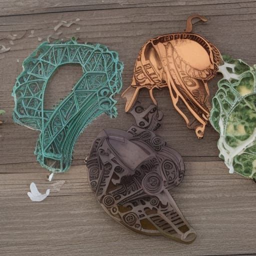 Abstract Image Generated From Empty AI Prompt