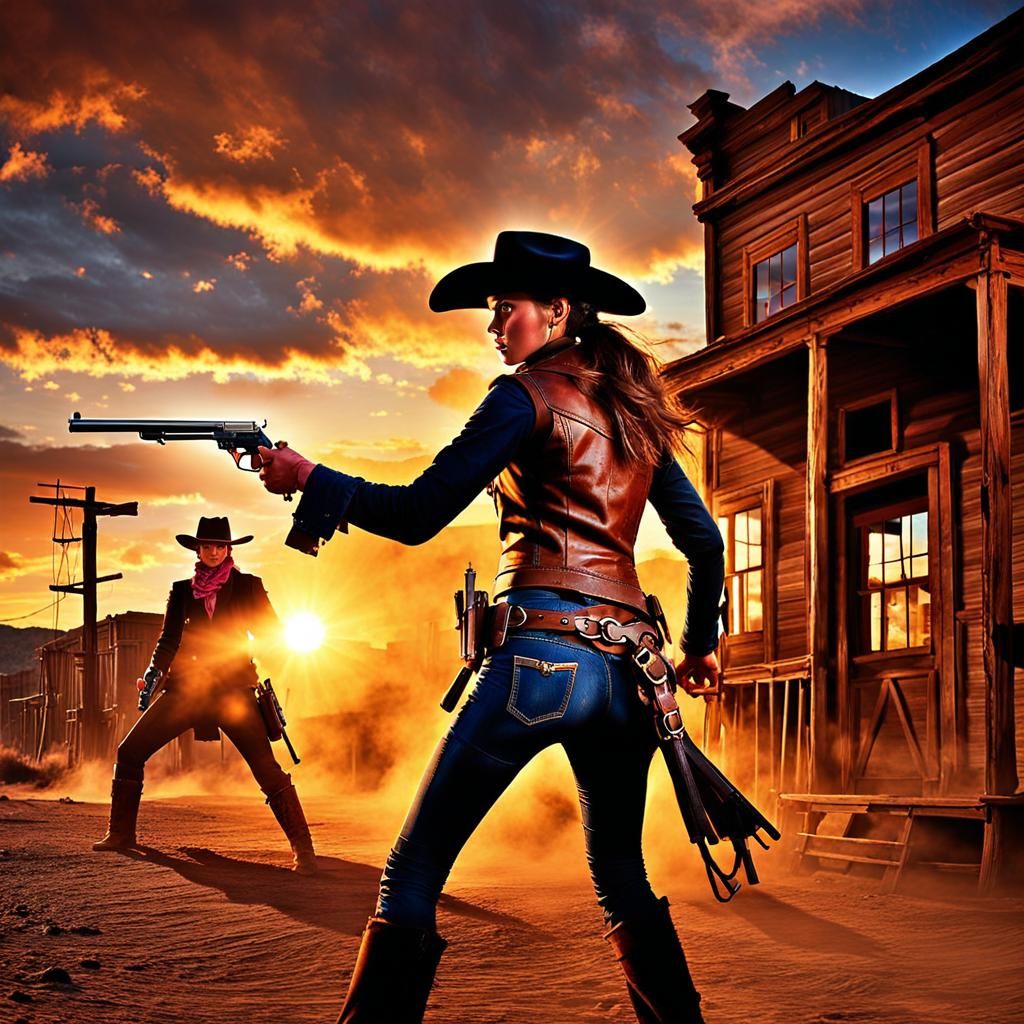Cowgirls' Mexican Standoff