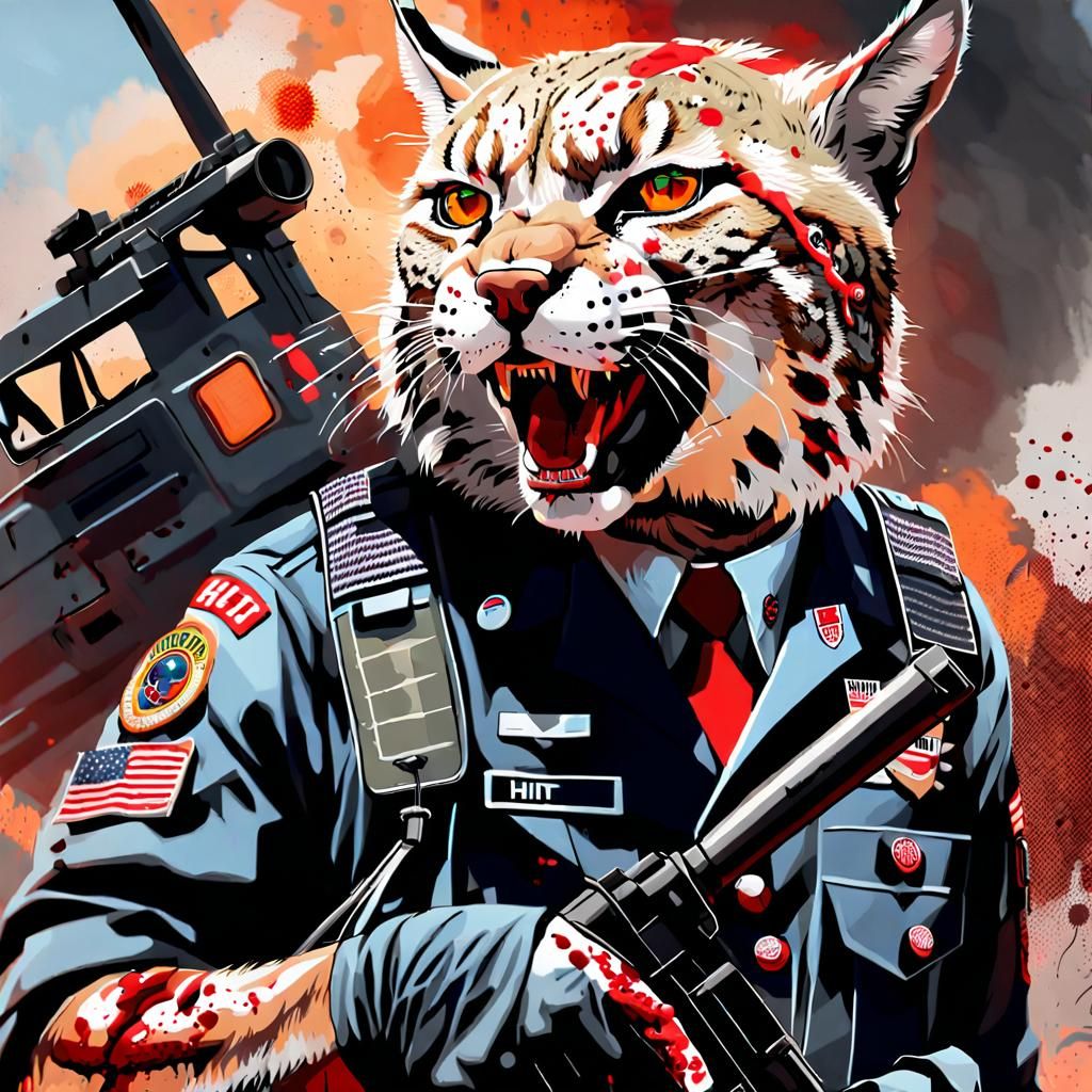 Gritty Bobcat Commander in Bloody Commander and Chief Unifor...