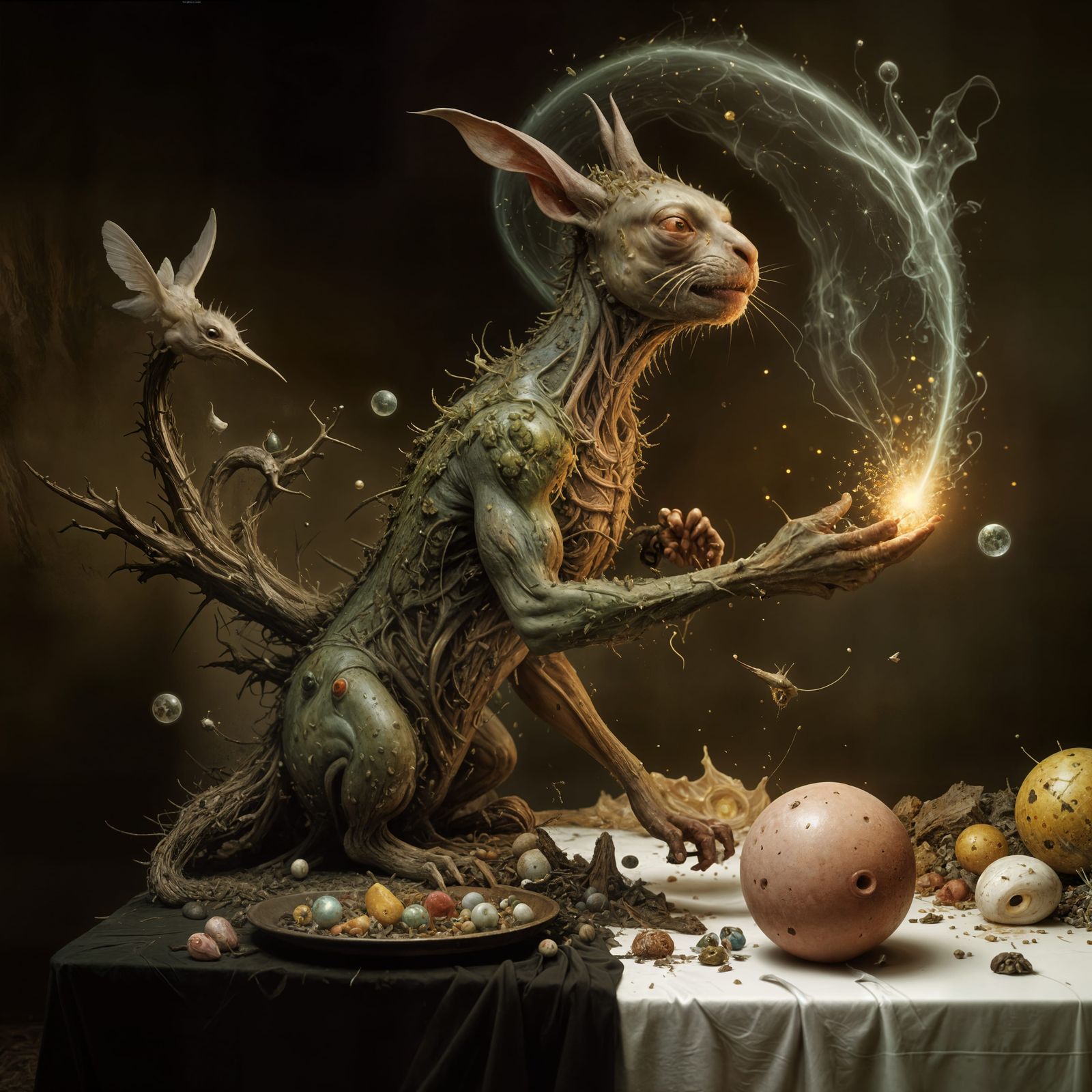 Our good rabbit is suitably amazed when he casually repeated a Magic phrase that everybody knows, and for a change it wo...