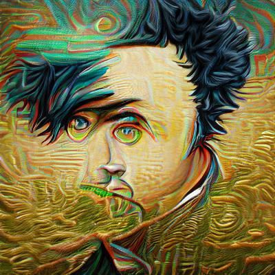 AI Generated Image of Mr. Fruit