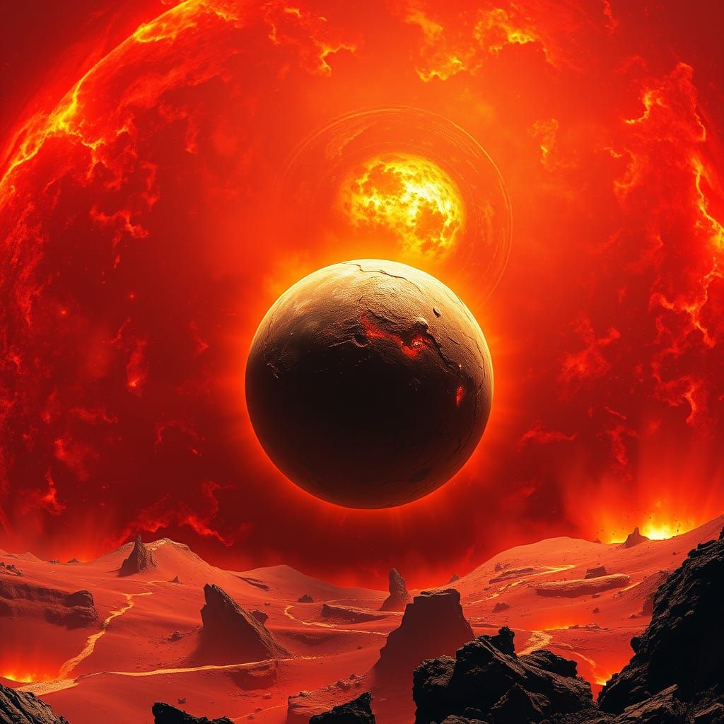 Scorched Planet Ejected From a Red Giant Star