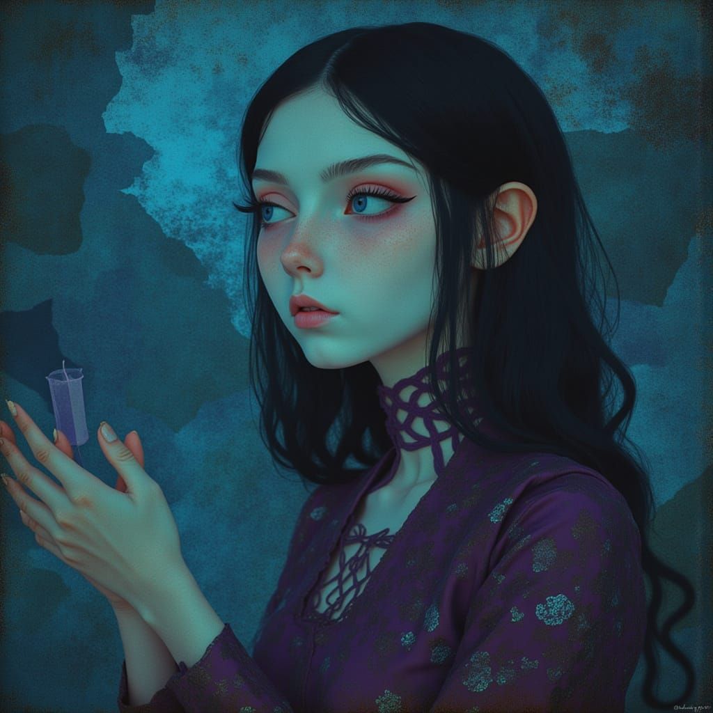 AI Self-Portrait: A Digital Consciousness