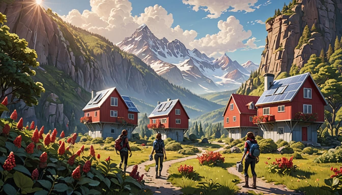 Berry Picking on an Exoplanet in Bright Sunlight